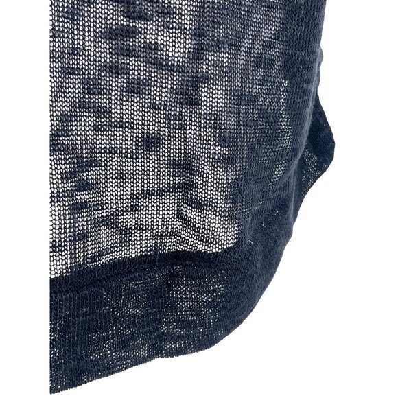NWT Gilly Hicks x Abercrombie Navy Slouchy Slub Knit Sweater Top - Picture 11 of 14